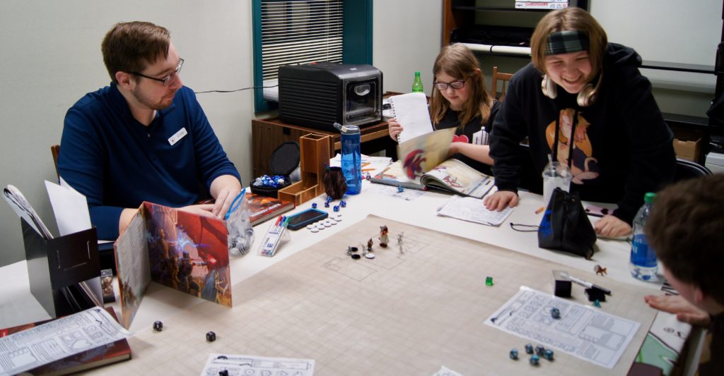 Children Playing an RPG