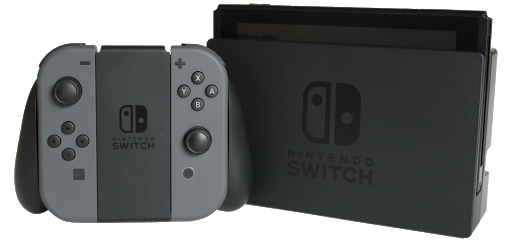 Photo of a Nintendo Switch